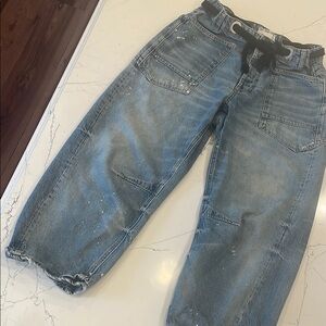 Free People Barrel Jeans
